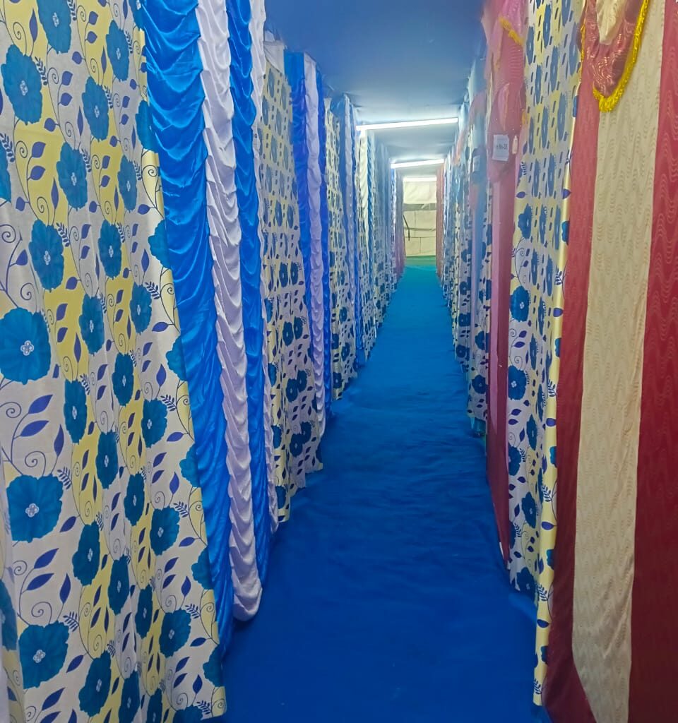 Gangasagar Mela tent accommodation